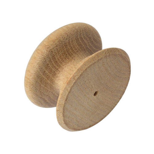 Oak knobs pack drilled - oak,
