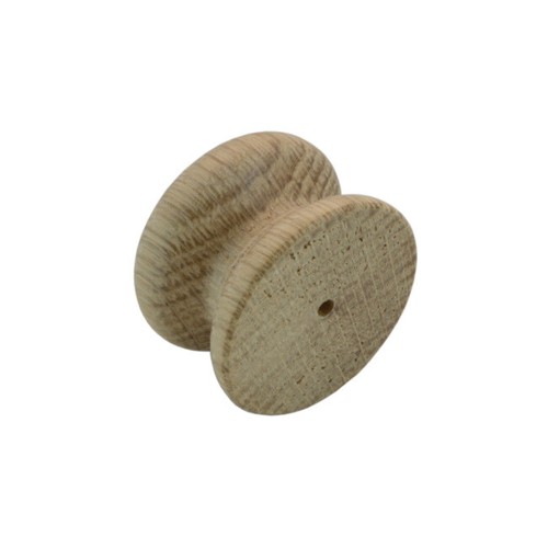Oak knobs pack drilled - knobs, of