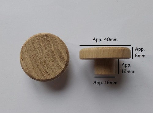 40mm oak solid wood - oak,