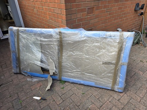 Brand new unused golden oak - unused,