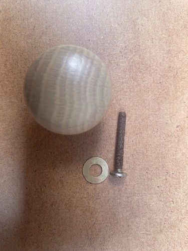 Washed oak handles and screws - handles,