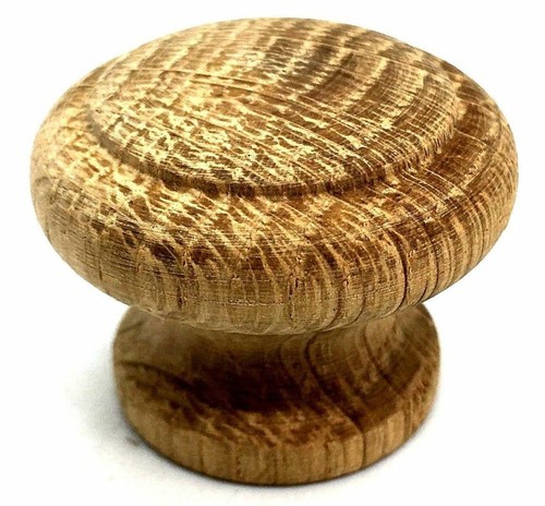Solid oak knobs 35mm - 6,