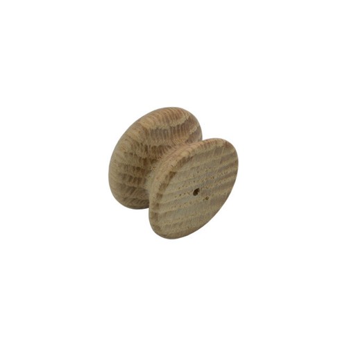 Oak knobs pack - pack, drilled