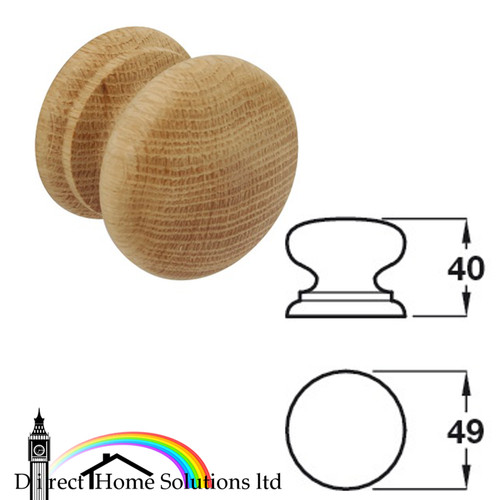 Hafele wooden unfinished oak - wooden,