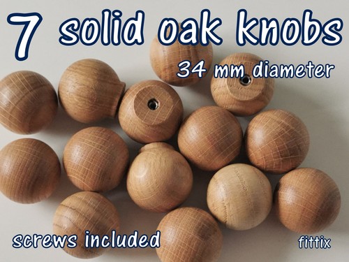 Wooden knobs handle kitchen - ,